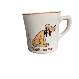 Walt Disney Pluto The Pup Mickey Mouse Salem China Co., Patriot China 1930’s Mug
